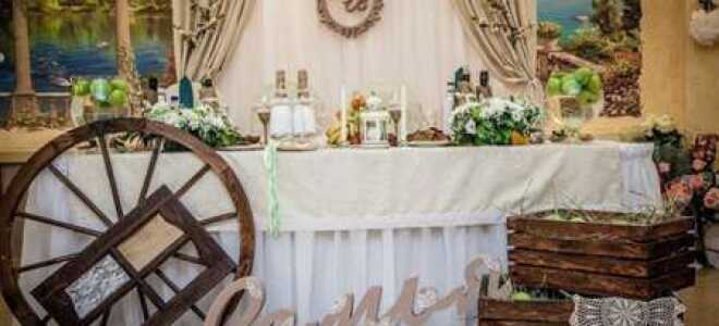 Украшение свадебного зала своими руками: идеи и способы