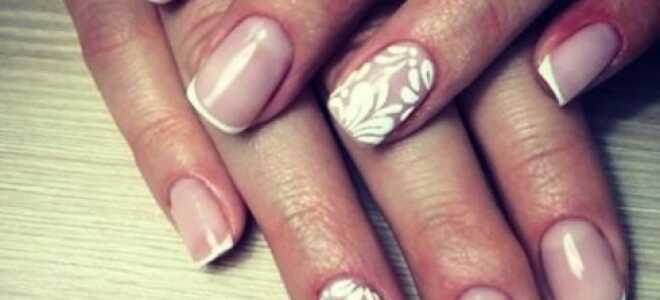 Как сделать стильный френч на коротких ногтях