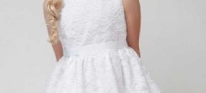 Ажурное платье для девочки